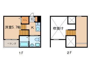 ASTERIA金山の物件間取画像